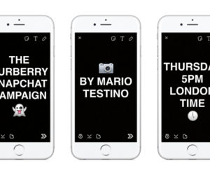 Burberry Snapchat Campaign
