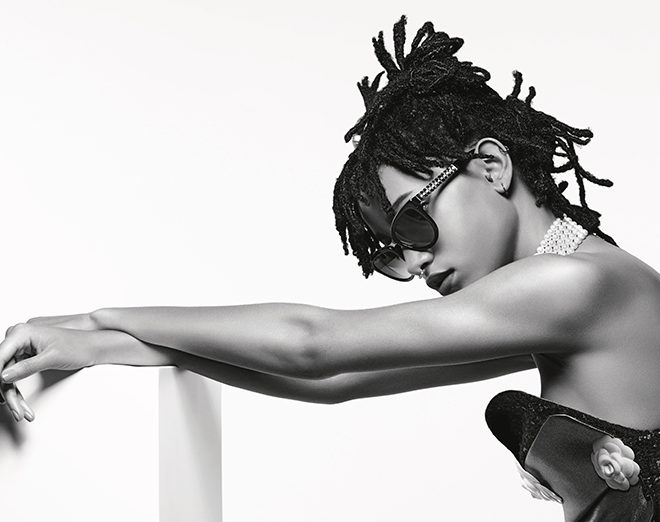 Chanel Eyewear Collection featuring Willow Smith