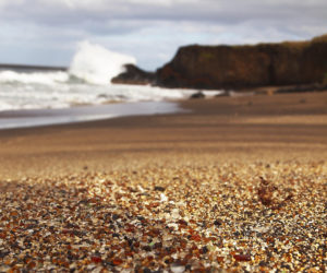 Kauai Glass Beach, Hawaii