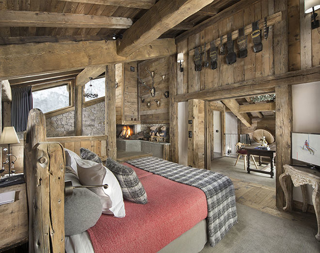 French ski lodge La Bouitte in the French Alps © La Bouitte, Relais & Chateaux