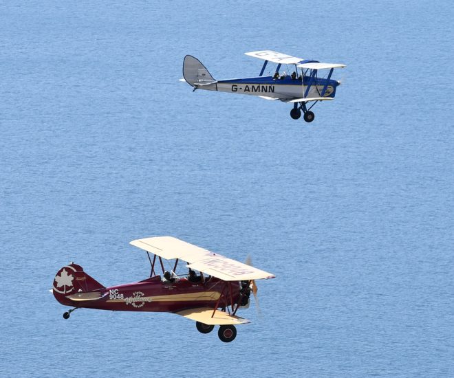 Vintage Biplanes in Epic Africa Conservation Rally