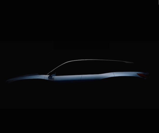 NIO's inaugural production car for the Chinese market, an all-electric SUV codenamed ES8. Image courtesy of NIOSocial Facebook Page