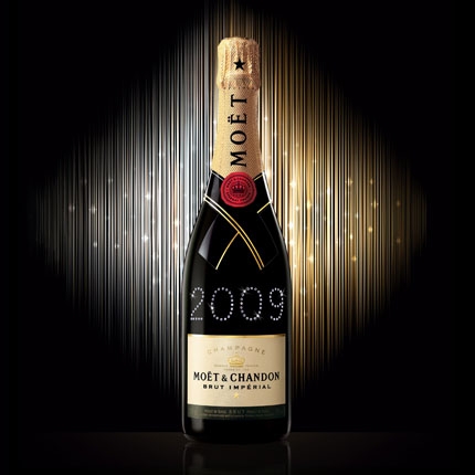 Moet Chandon Nectar Imperial Champagne (Engraved Bottle)