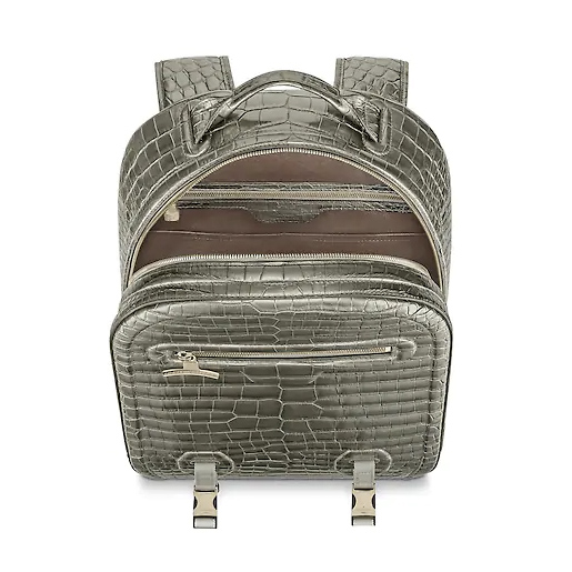 The world's most expensive backpack - Louis Vuitton Crocodilian Leather  Backpack