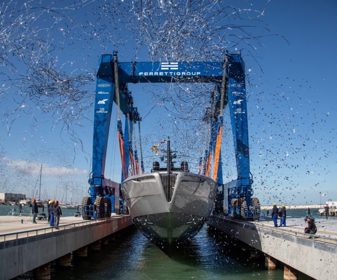 Ferretti Group CEO Alberto Galassi has billed 2019 as 'the year of Pershing'