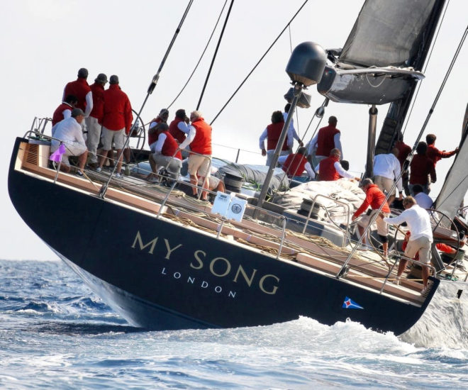 The 130ft sailing superyacht My Song by Baltic Yachts, Finland