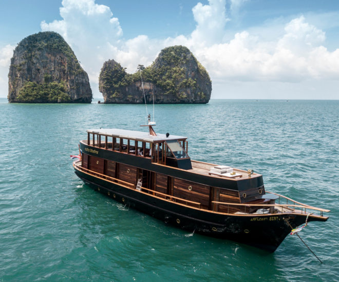 The 90ft Maha Bhetra is one of Yacht Sourcing Thailand’s new Central Agency charter listings