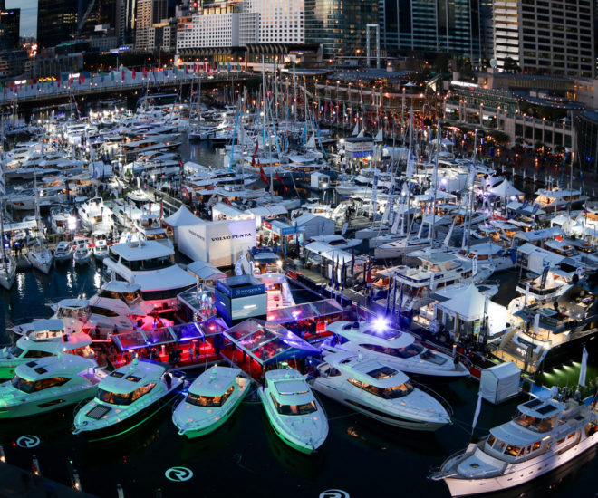 Sydney International Boat Show, Cockle Bay Marina, Darling Harbour
