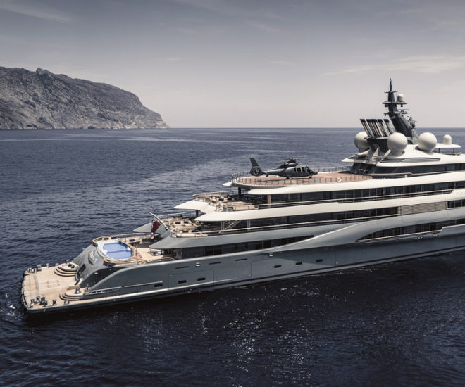 FLYING FOX (136m Lurssen) © Guillaume Plisson for Imperial Yachts