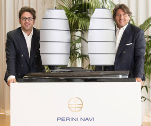Edoardo Tabacchi, Perini Navi’s majority shareholder, and Lamberto Tacoli, Chairman and CEO
