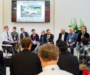 The ‘End-Of-Use Boats’ panel discussion at Metstrade’s I-nnovationLab