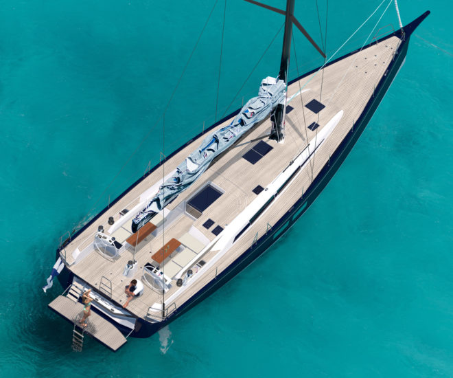Swan 58 above at anchor (1)