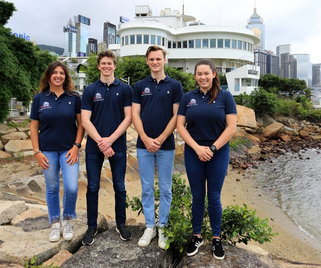 Youth America's Cup entry RHKYC Team Agiplast