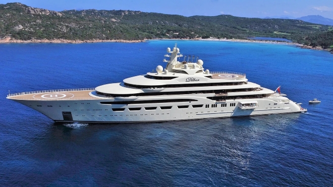 the top ten yachts