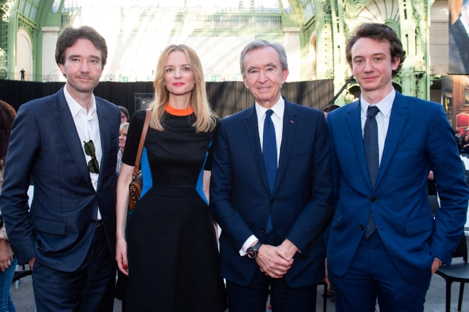 The Richest Man of The World. Bernard Arnault & family