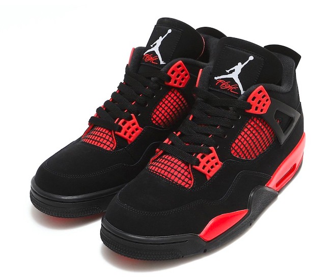 New jordan 4 outlet red