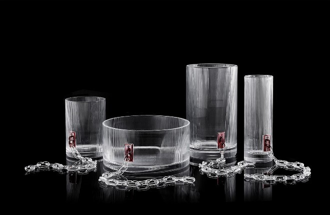 virgil abloh baccarat glasses