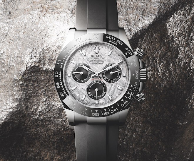 Rolex Oyster Perpetual Cosmograph Daytona: Metallic Meteorite On The Dials