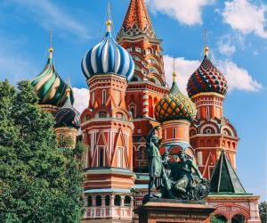 St. Basil’s Cathedral in Moscow
