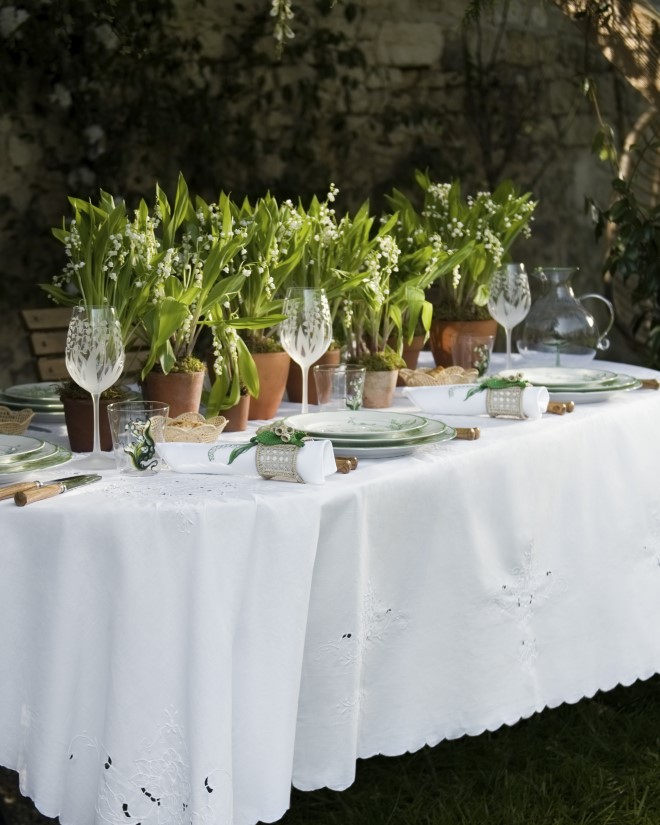 Dior Maison New Lily of The Valley, tableware