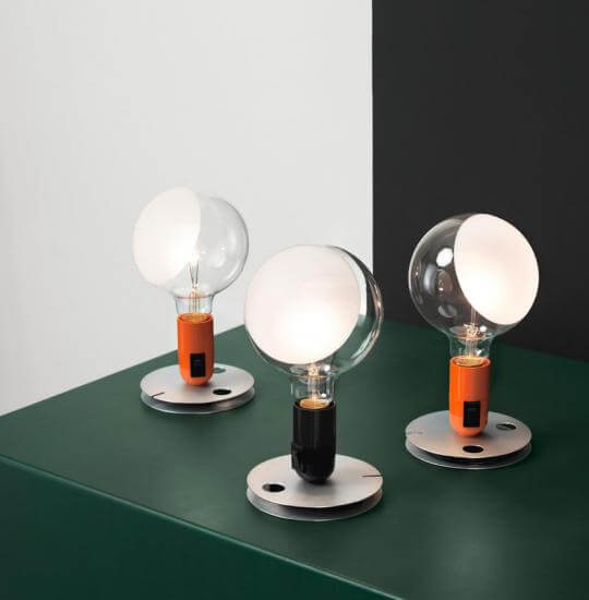 Lampadina table lamp by Achille Castiglioni for Flos