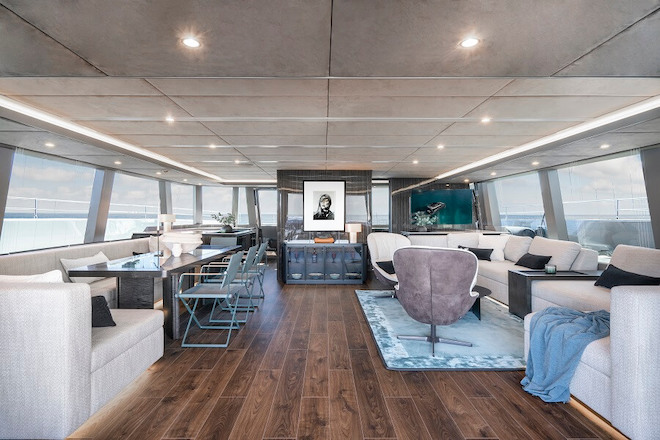 Sunreef 80, saloon