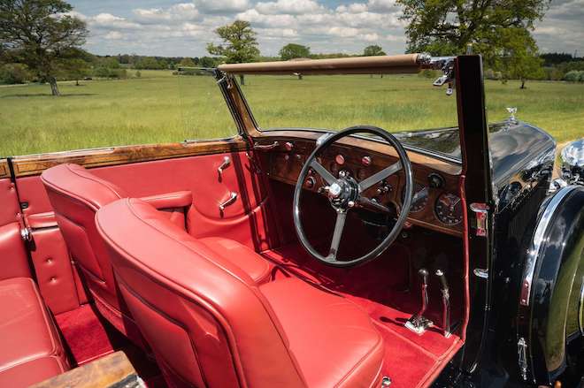 Bentley DHC Parallel Door James Young Vintage car