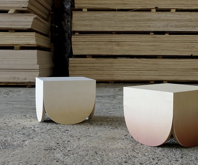 Cloud stool/side table