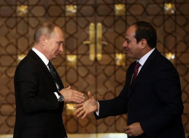 Russian President in the Middle East
