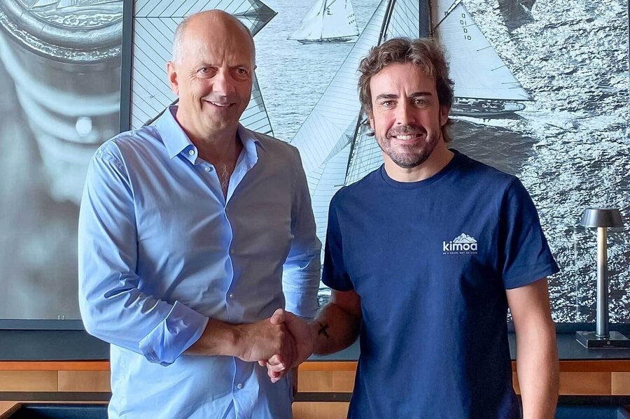 Francis Lapp and Fernando Alonso