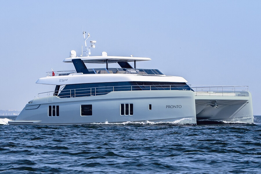 Pronto, an 80 Sunreef Power