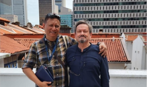 Simon Monteiro, Associate Vice President, List Sotheby’s International Realty, and Dr Julian Davison, author of Singapore Shophouse, and heritage archivist for Shophouse Club