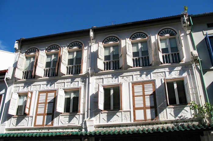 Nos. 87 and 88 Amoy Street, designed by Messrs Almeida & Kassim, 1898