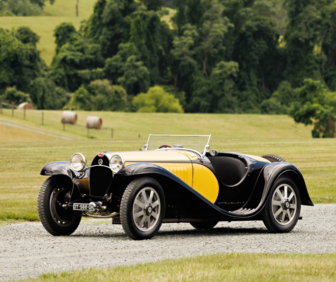 The 1933 Bugatti Type 55 Roadster (Estimate: US$8,000,000 – 10,000,000) Photo: Brian Henniker via Gooding & Company