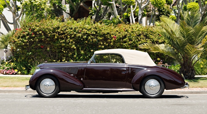 1937 Alfa Romeo 6C 2300B Turismo Cabriolet (Estimate: US$1,250,000 – $1,500,000)
Photo copyright and courtesy of Gooding & Company. Image by Brian Henniker.