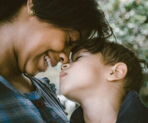 mother and son