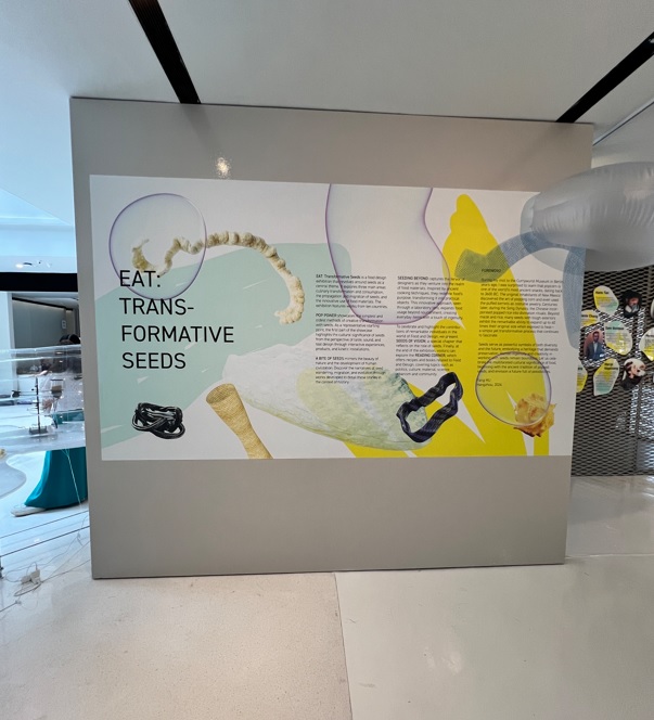 EAT: Transformative Seeds exhibition, National Design Centre