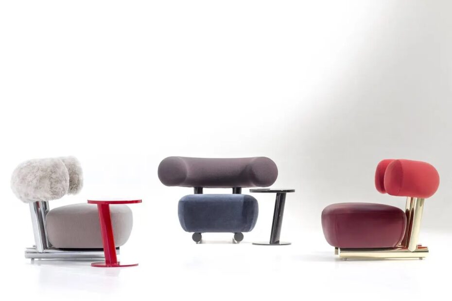 Moroso Pipe armchair