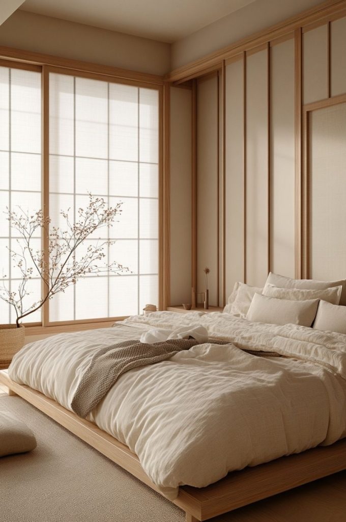 Japanese style bedroom