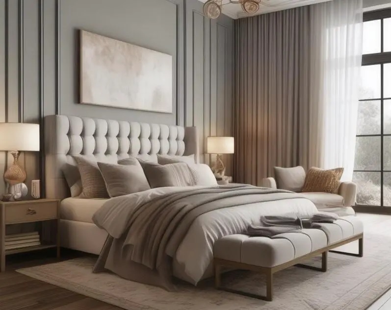Layering in the bedroom