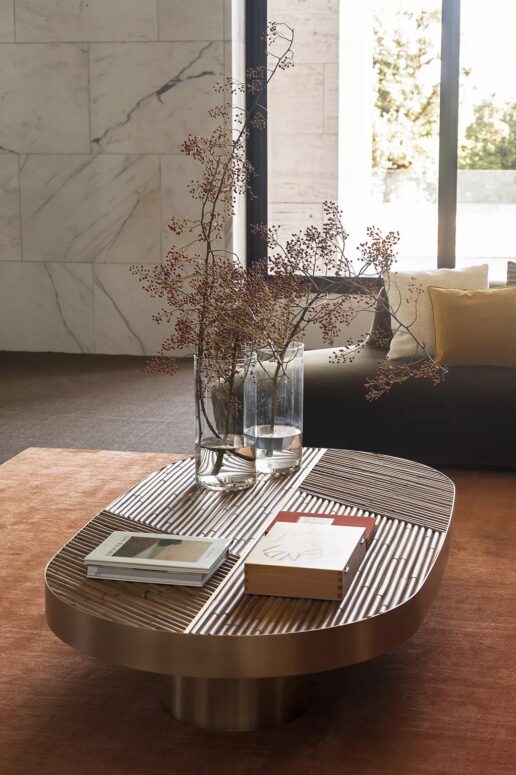 Astuccio Canes table, Fendi Casa.