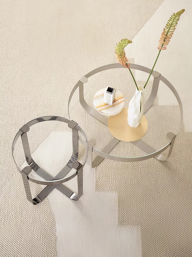Ring tables, Saba Italia.