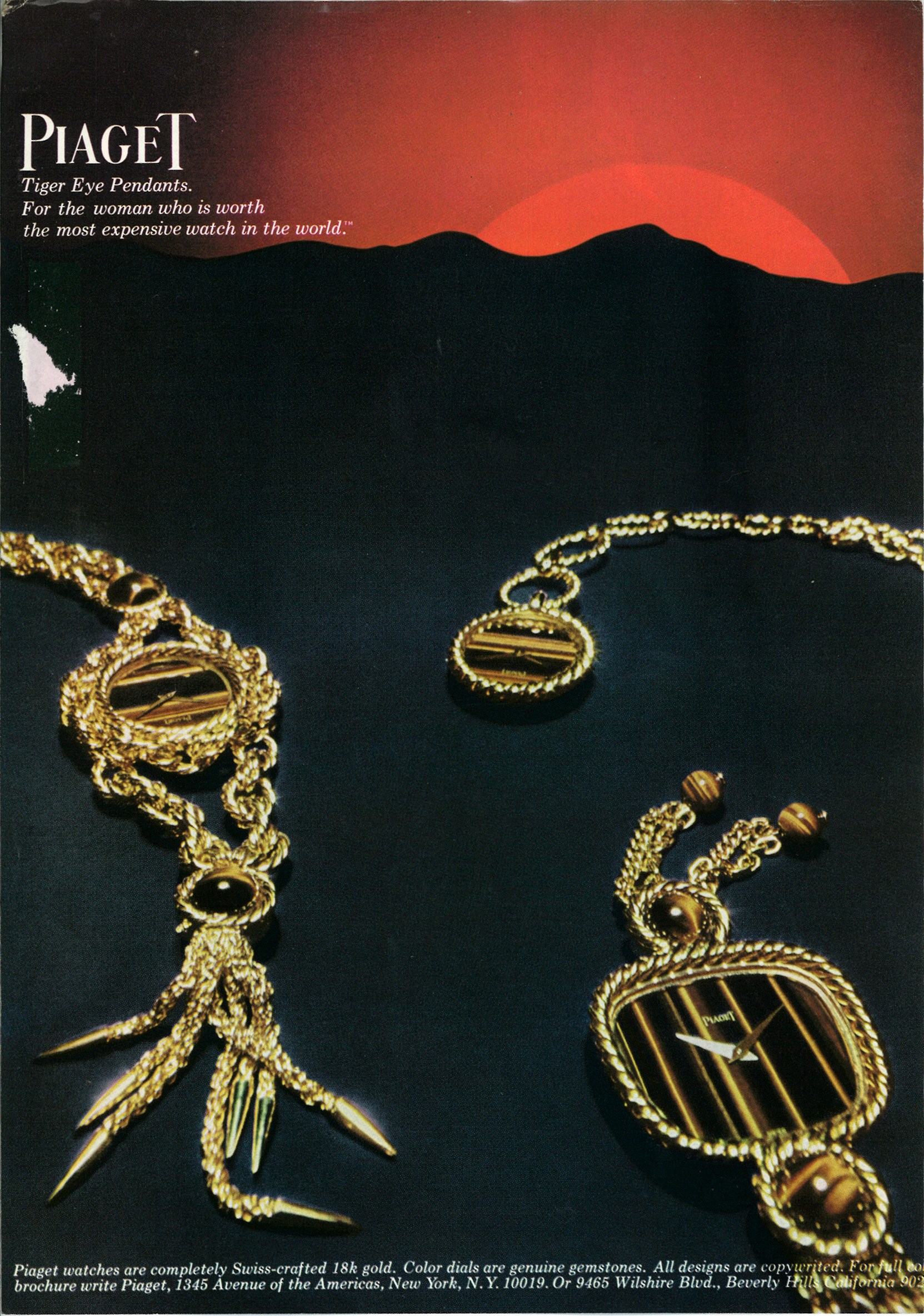 Piaget tiger eye