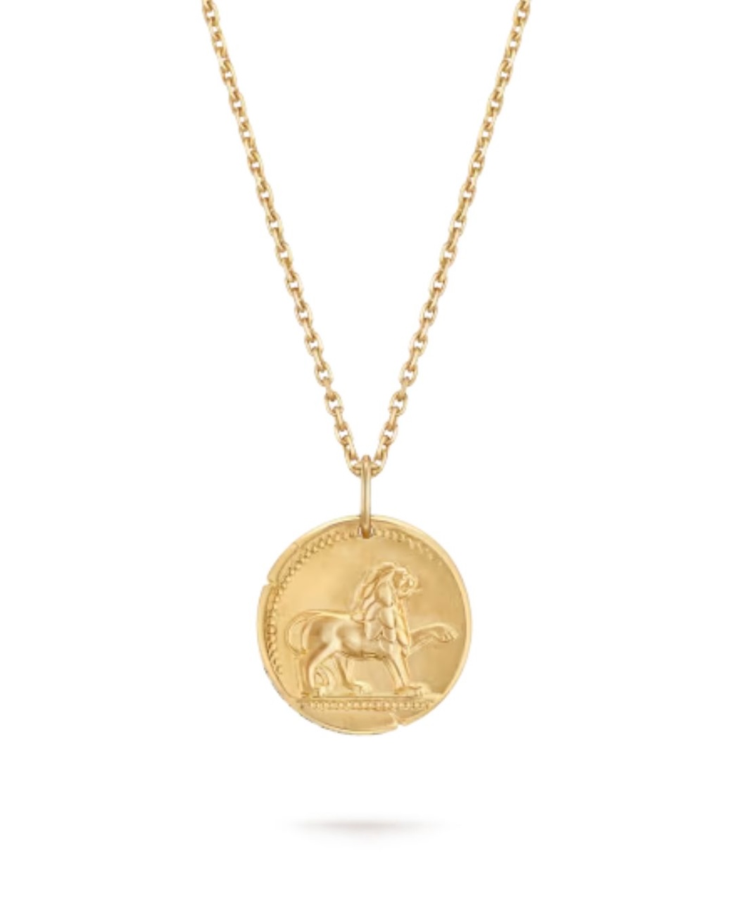Van Cleef & Arpels’s Zodiaque medal Leonis necklace