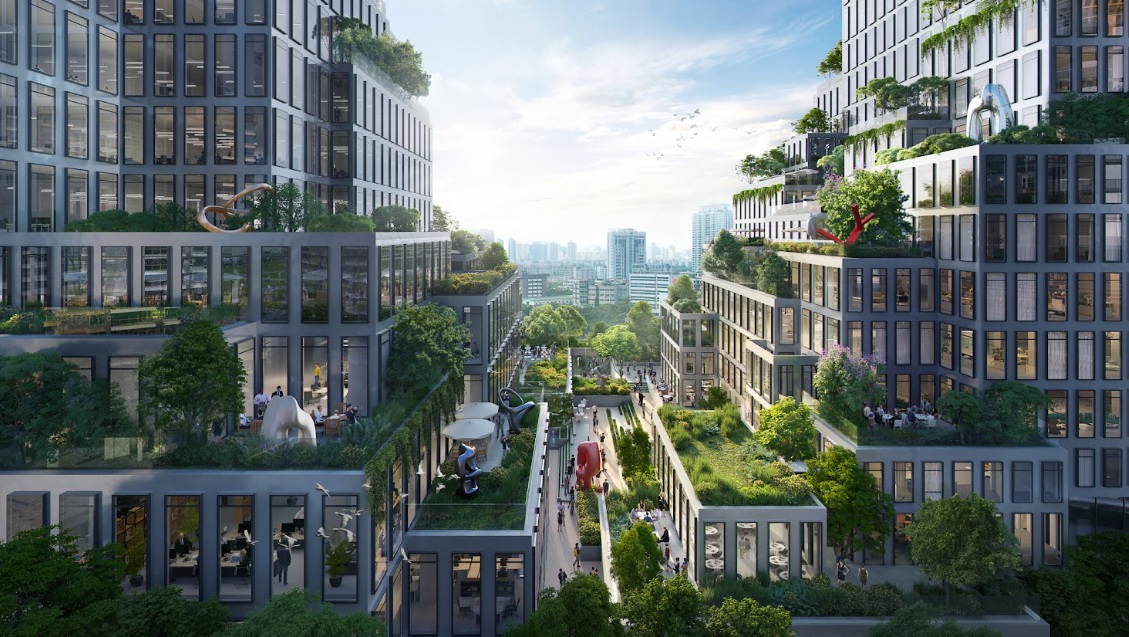 Urban Glen, Büro Ole Scheeren