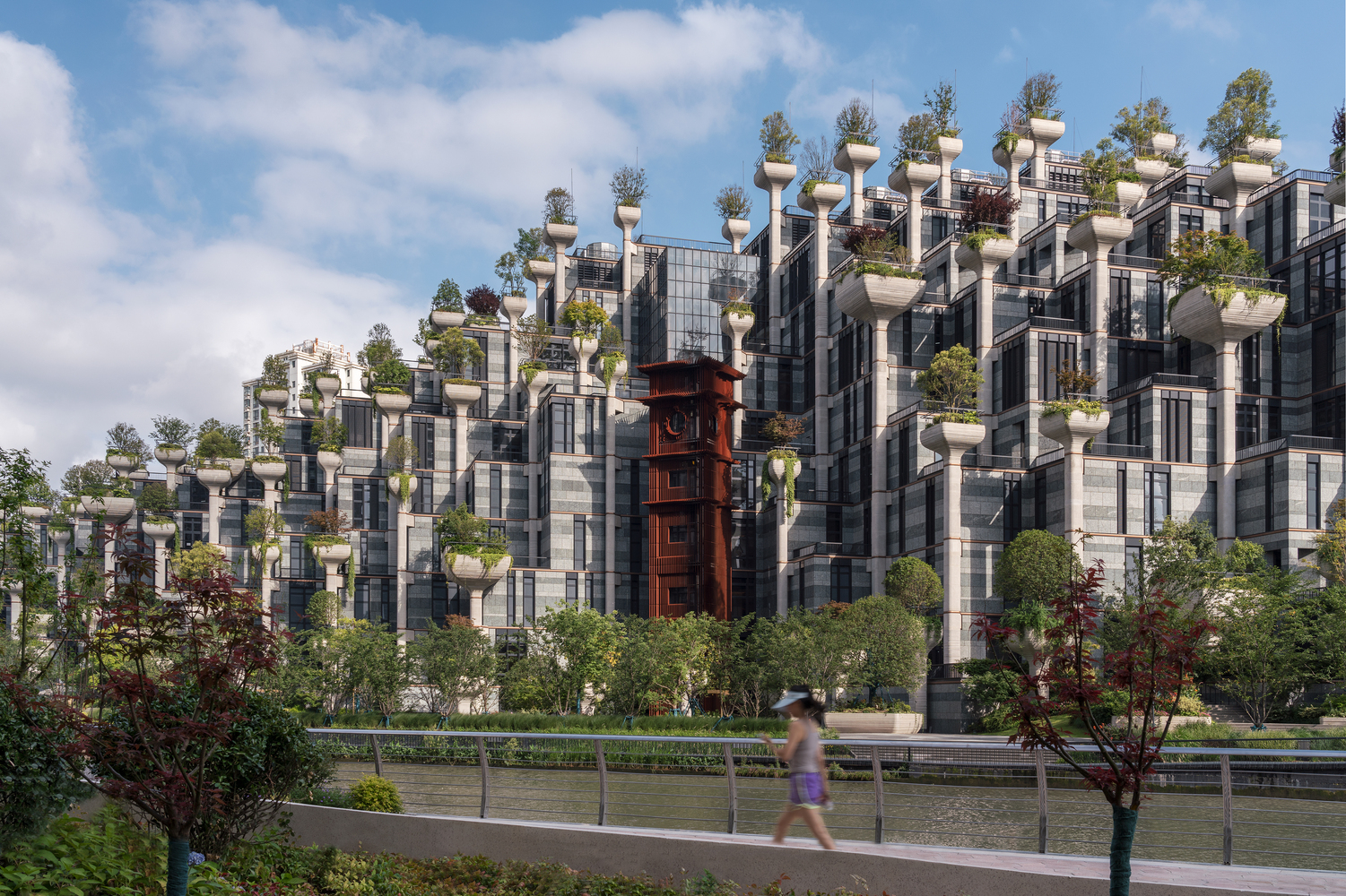 Heatherwick’s “1000 Trees”, Shanghai