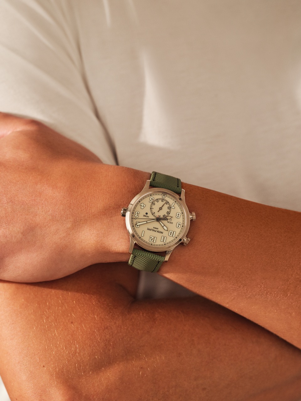 ivory-lacquer dial