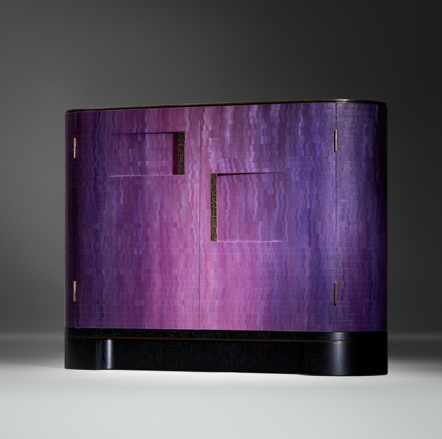 Casque Bar Cabinet, Alexander Lamont.