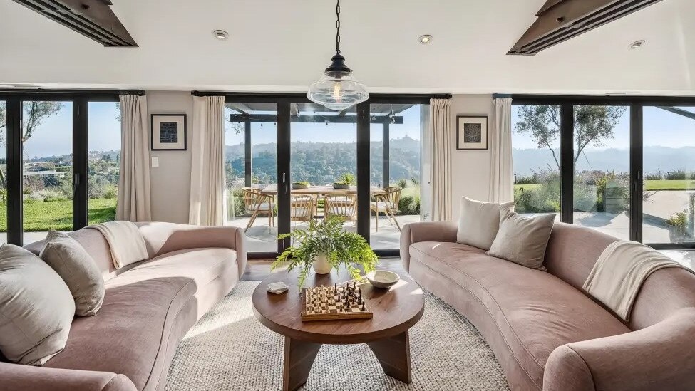 Chris Evans hollywood home, Noel Kleinman via NY Post.