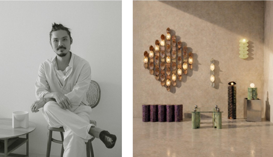 Parable's Iris handmade ceramic sconces. Image: Parable. 